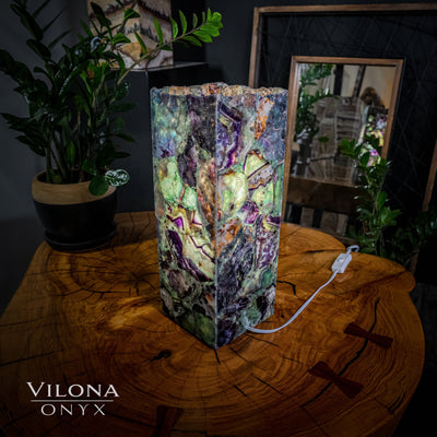 Fluorite Lamp (Small Table Lamp #15)