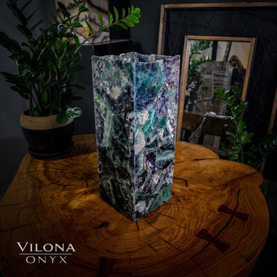 Fluorite Lamp (Small Table Lamp #15)