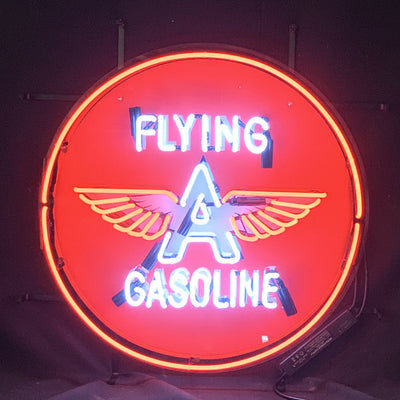 Flying Gasoline Wings Neon Sign Light by Neon Signs Land - product image 2 for Resin Society