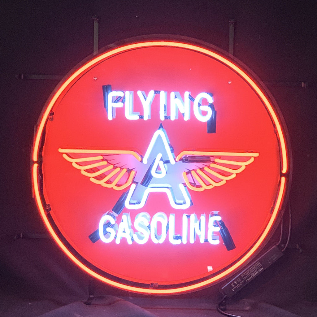 Flying Gasoline Wings Neon Sign Light by Neon Signs Land - main product image for Resin Society
