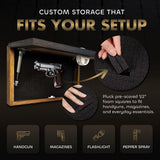 Hidden Gun Storage Cabinet by Bellewood Designs - product image 5 for Resin Society