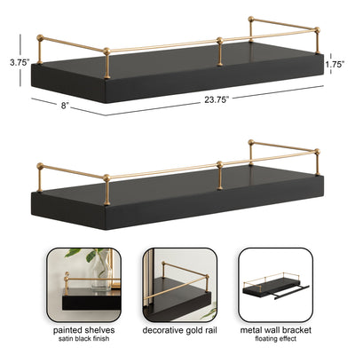 Havina Floating Shelf Set