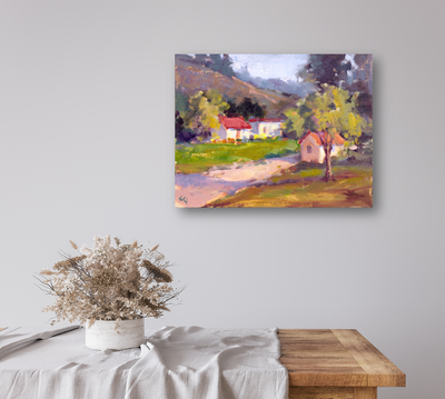 Foothills Artist Enhanced Canvas Print