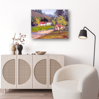 Foothills Artist Enhanced Canvas Print