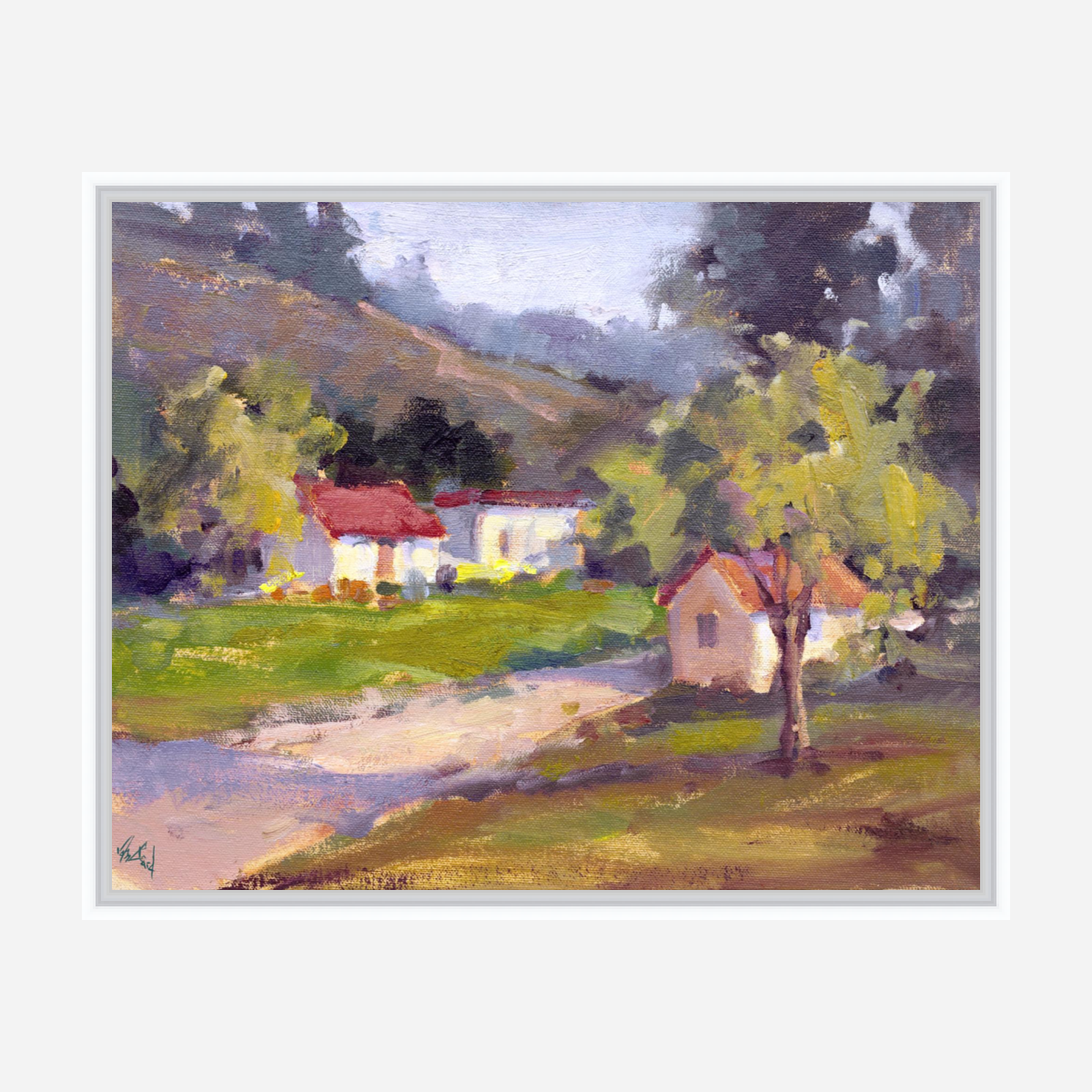 Foothills Artist Enhanced Canvas Print