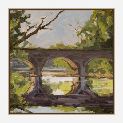 Forest Bridge Artist Canvas Enhanced Print by John Beard Collection - product image 8 for Resin Society