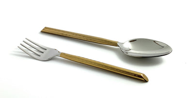 Vibhsa Golden Silverware Flatware set of 30 pieces by Vibhsa - product image 3 for Resin Society