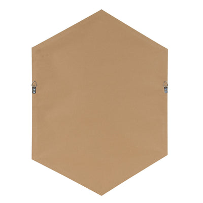 Rhodes Framed Hexagon Wall Mirror
