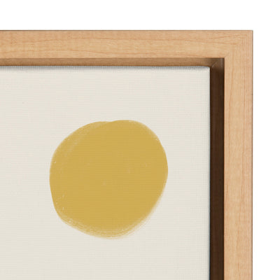 Sylvie Zen Garden 2 Framed Canvas by kateandlaurel - product image 3 for Resin Society