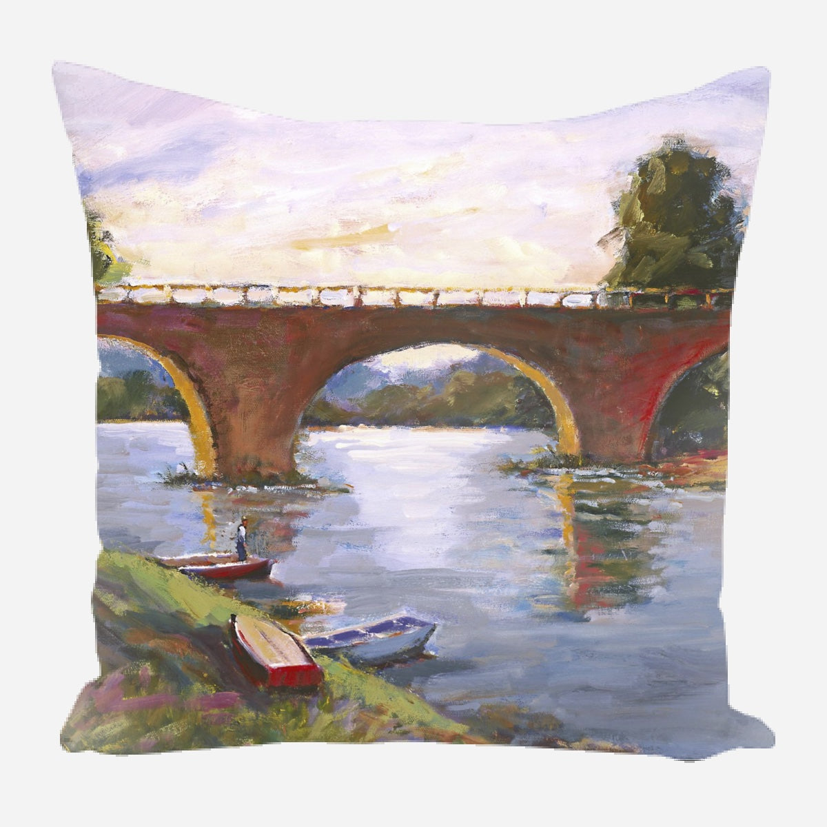 French Bridge Pillow by John Beard Collection - main product image for Resin Society