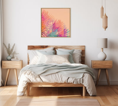 Sylvie Sun Burn 2 Framed Canvas by Alicia Bock