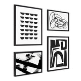 Sylvie Modern Abstract Framed Canvas Set by kateandlaurel - product image 2 for Resin Society