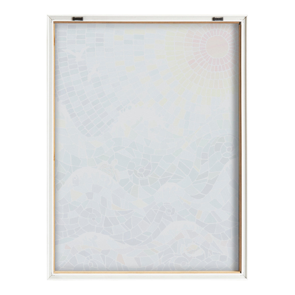 Blake It’s a Beautiful Life Framed Printed Glass by kateandlaurel - product image 4 for Resin Society