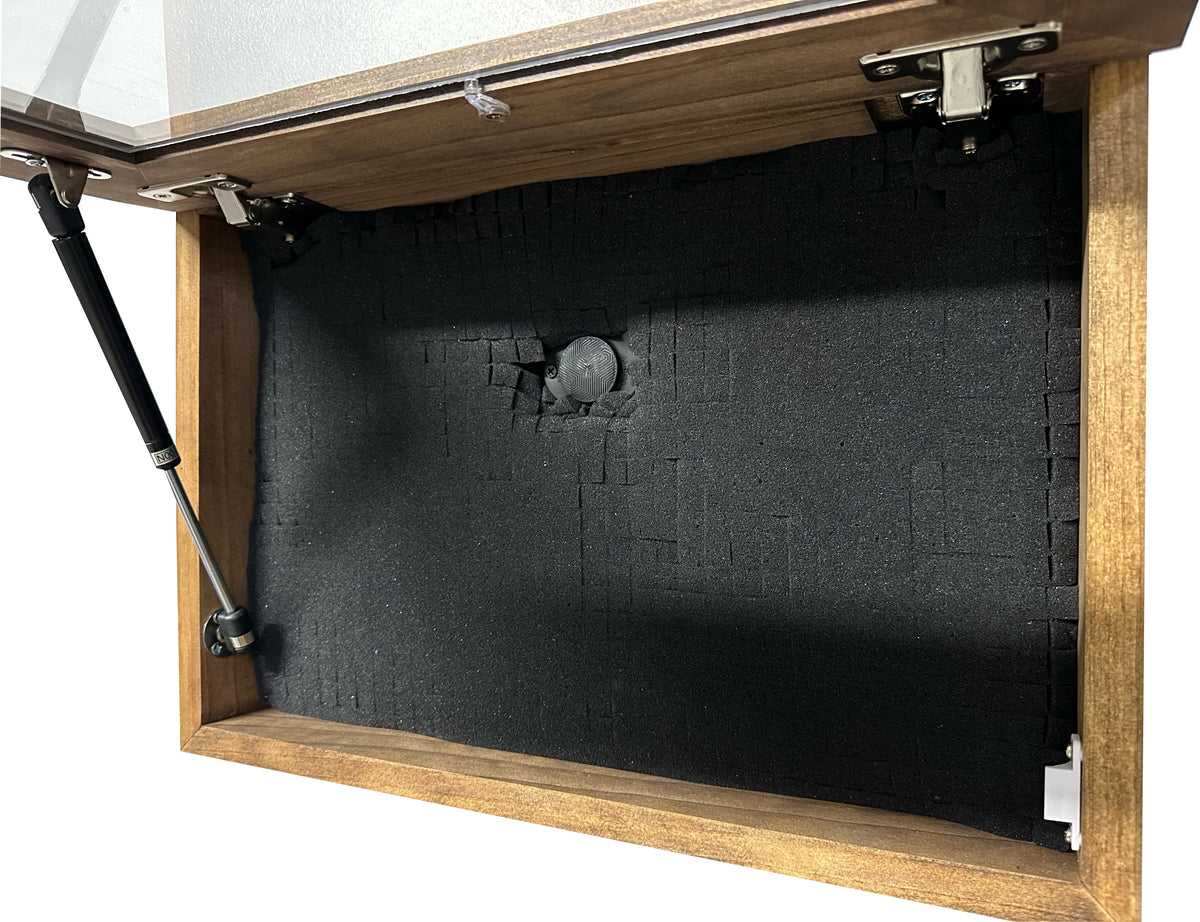 Wall Mounted Pistol Display Case by Bellewood Designs - product image 15 for Resin Society