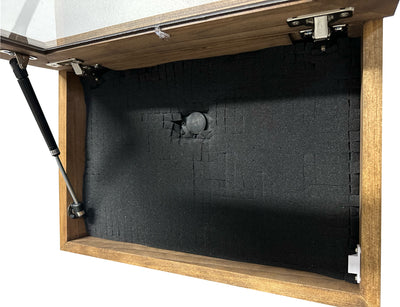 Wall Mounted Pistol Display Case by Bellewood Designs - product image 15 for Resin Society