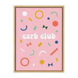 Sylvie Carb Club Framed Canvas by kateandlaurel - product image 10 for Resin Society