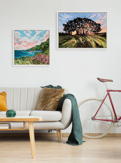 Sylvie Virgin Islands Framed Canvas by Emily Kenney by kateandlaurel - product image 5 for Resin Society