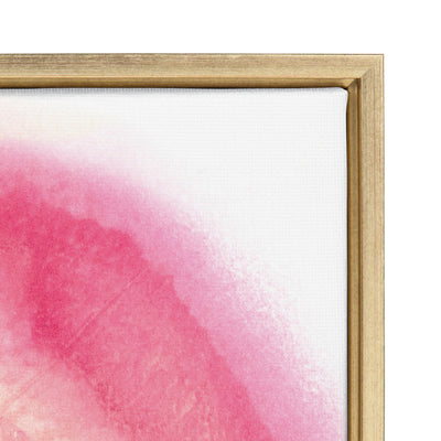 Sylvie Pink Golden Hour Framed Canvas by Mentoring Positives