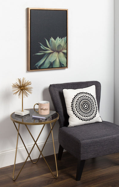 Sylvie Succulent Framed Canvas by F2 Images by kateandlaurel - product image 5 for Resin Society