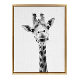 Sylvie Giraffe Framed Canvas by Simon Te of Tai Prints by kateandlaurel - product image 6 for Resin Society