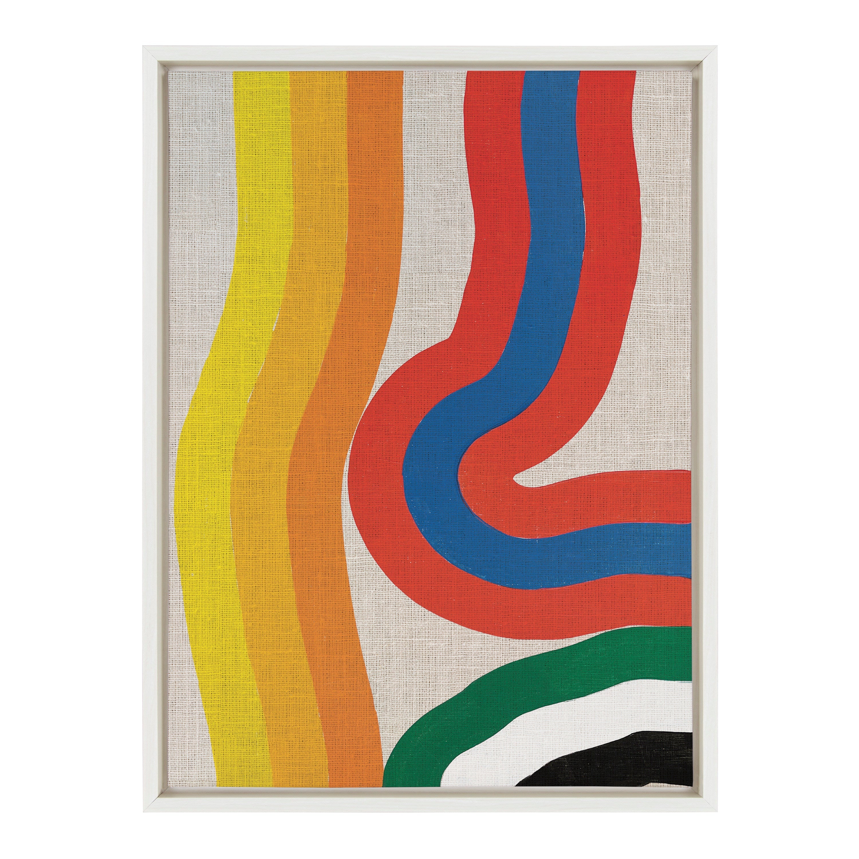 Sylvie It Depends on What You See Framed Canvas by Amber Vittoria