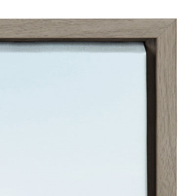 Sylvie Wooden Pier on Beach Framed Canvas by Amy Peterson Art Studio by kateandlaurel - product image 3 for Resin Society