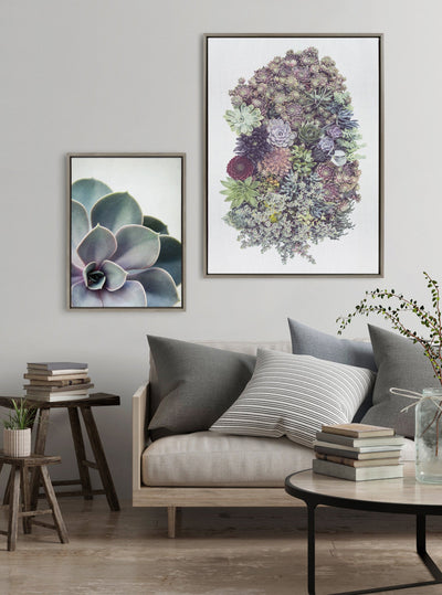 Sylvie Colony 2 Framed Canvas by kateandlaurel - product image 6 for Resin Society