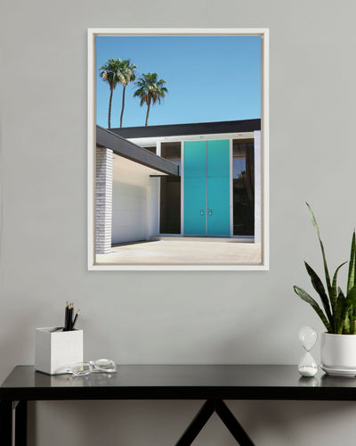 Sylvie Palm Springs King Framed Canvas by kateandlaurel - product image 6 for Resin Society