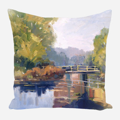Garden Bridge Pillow by John Beard Collection - main product image for Resin Society