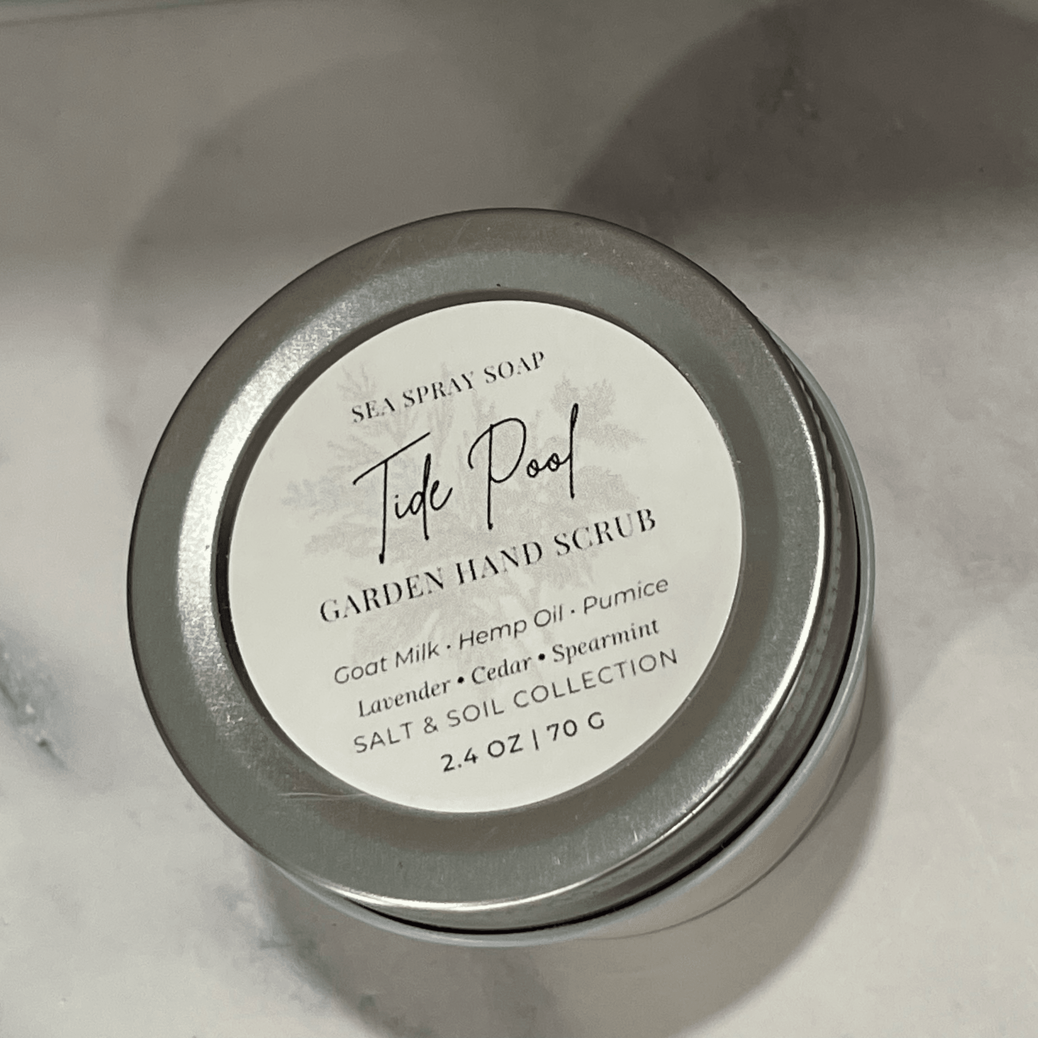 Gardener's Hand Scrub by Sea Spray Soap - main product image for Resin Society