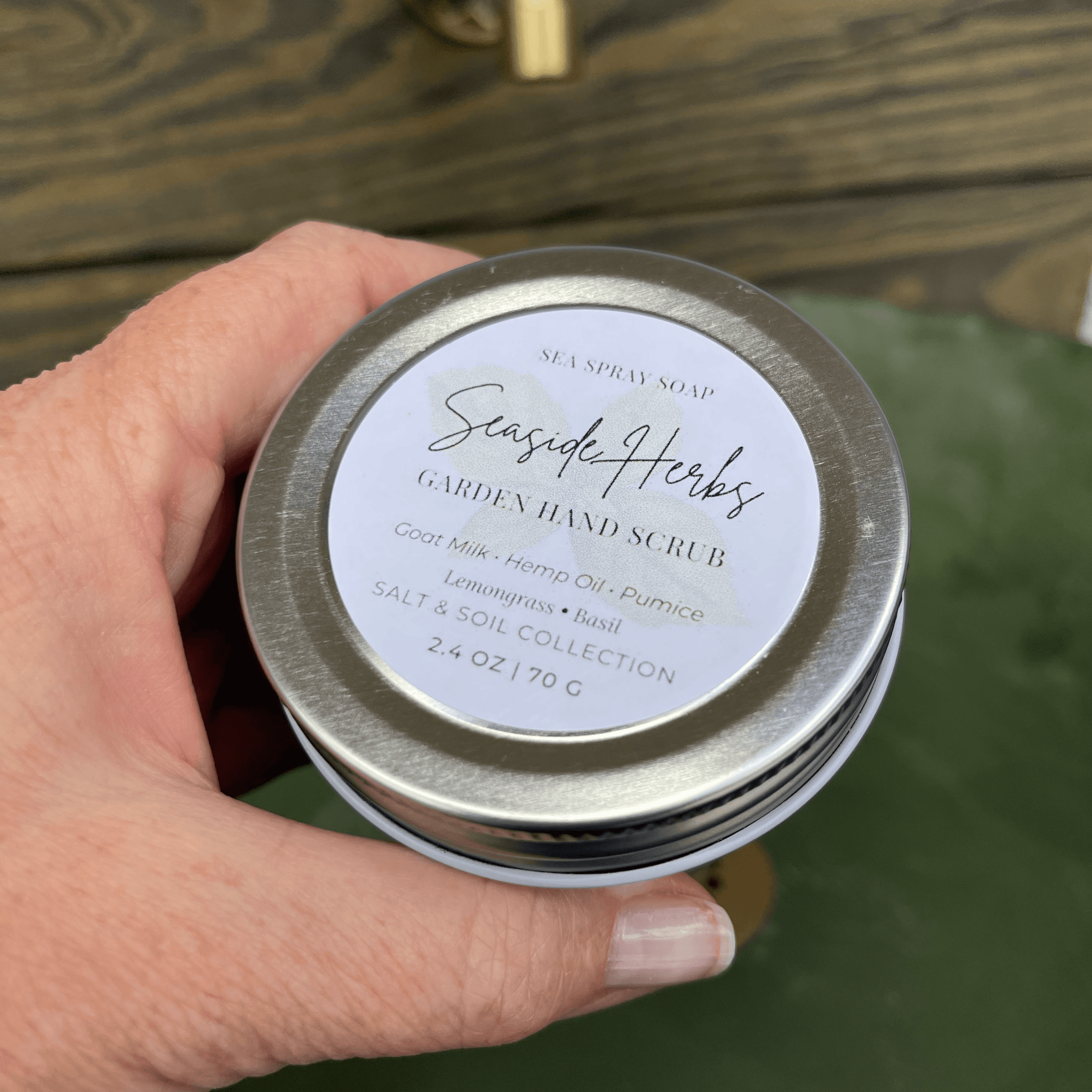 Gardener's Hand Scrub by Sea Spray Soap - product image 4 for Resin Society