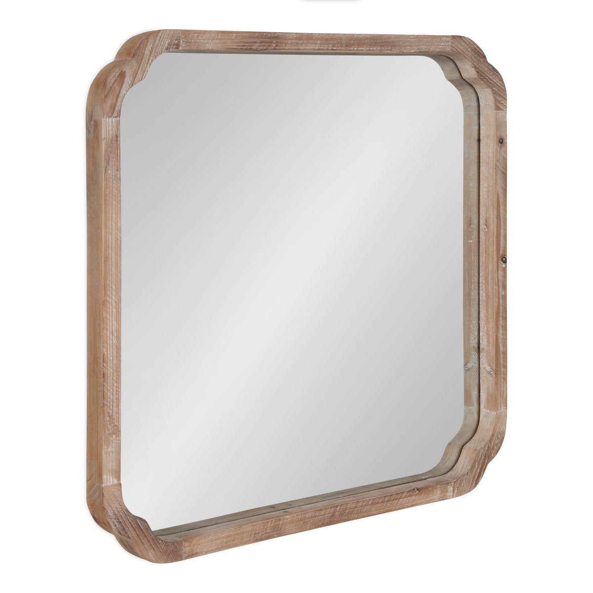 Marston Wood Framed Wall Mirror by kateandlaurel - main product image for Resin Society