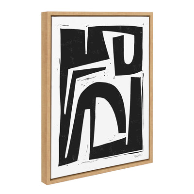 Sylvie Modern Abstract Framed Canvas Set by kateandlaurel - product image 2 for Resin Society
