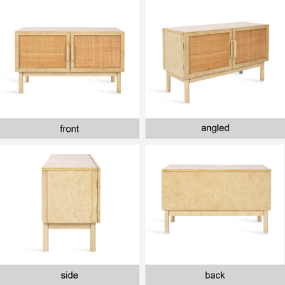 Ori Rattan Console Floor Cabinet