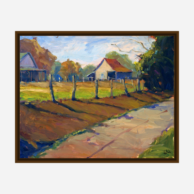 Georgia Barn Artist Enhanced Canvas Print by John Beard Collection - product image 7 for Resin Society