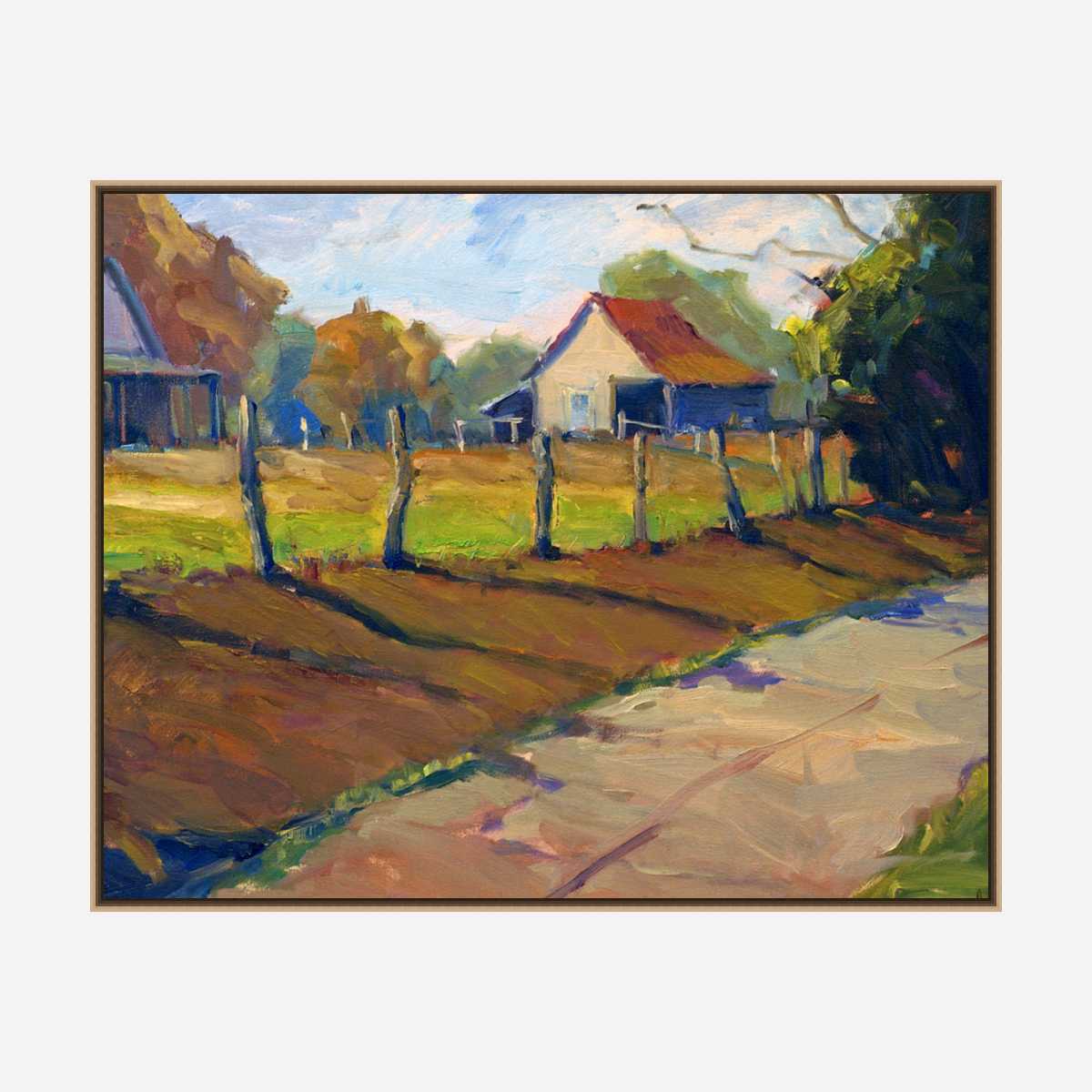 Georgia Barn Artist Enhanced Canvas Print by John Beard Collection - product image 8 for Resin Society