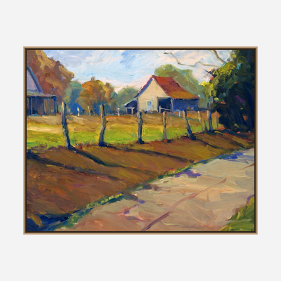 Georgia Barn Artist Enhanced Canvas Print by John Beard Collection - product image 8 for Resin Society