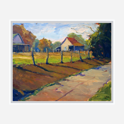 Georgia Barn Artist Enhanced Canvas Print by John Beard Collection - product image 6 for Resin Society
