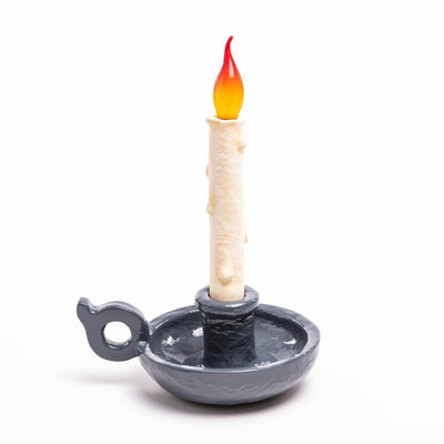 Bugia Lamp Grey by DEKOR - Resin Society