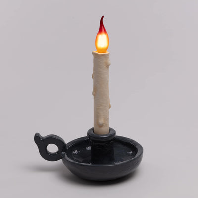 Bugia Lamp Grey detail image - Resin Society
