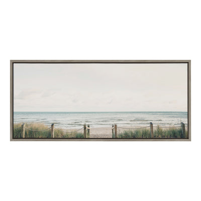 Sylvie Pale Sky Framed Canvas by Emiko and Mark Franzen of F2Images