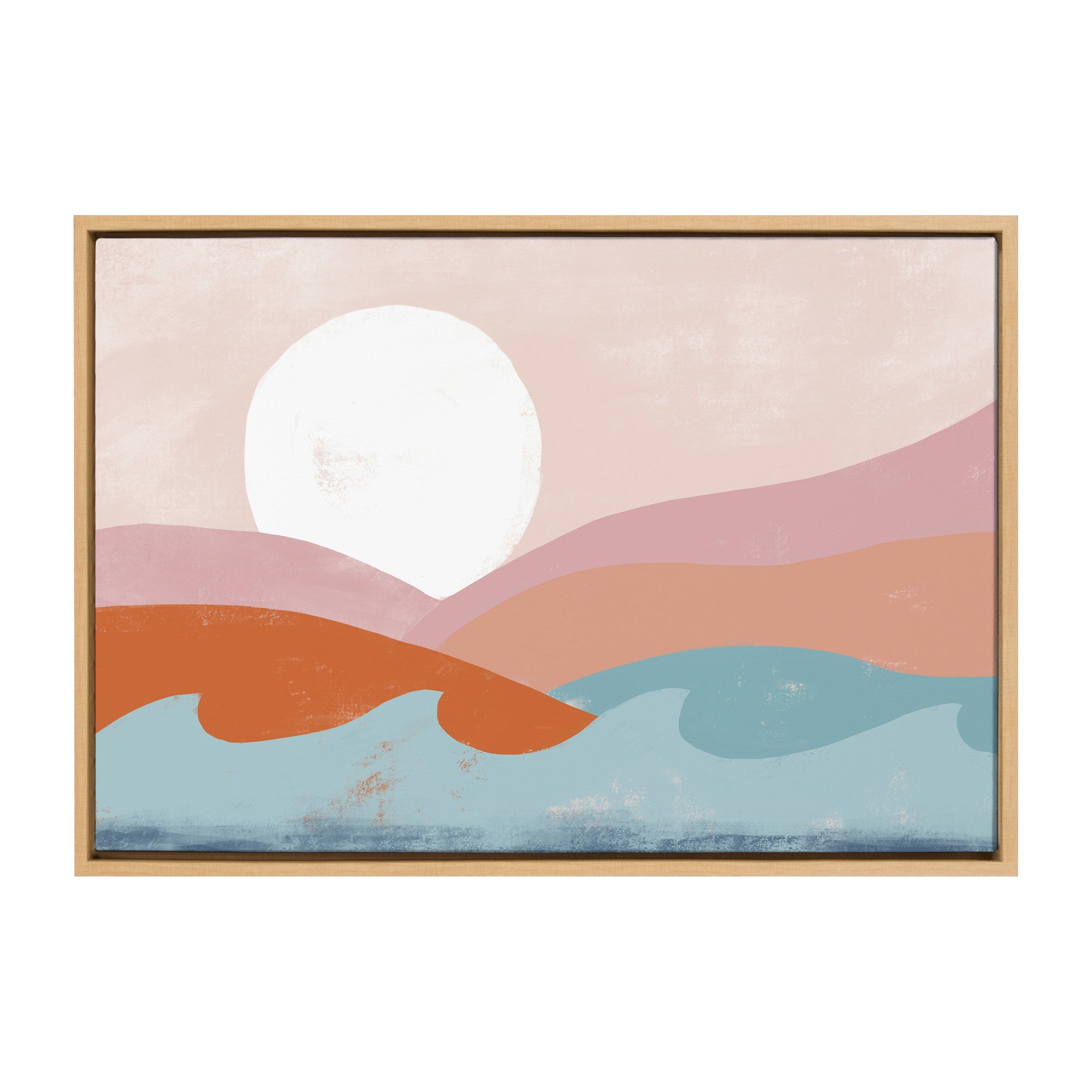 Sylvie Endless Summer Horizontal Framed Canvas by kateandlaurel - product image 10 for Resin Society