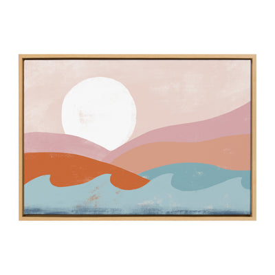 Sylvie Endless Summer Horizontal Framed Canvas by kateandlaurel - product image 10 for Resin Society