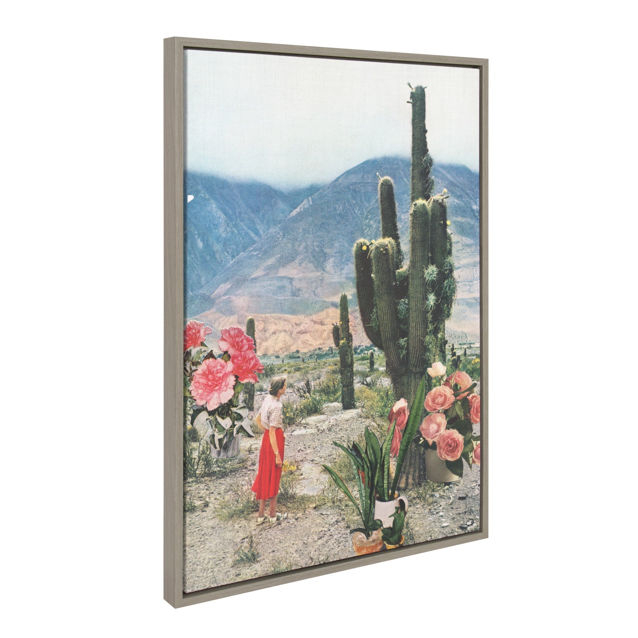 Sylvie Décor Framed Canvas by kateandlaurel - product image 2 for Resin Society