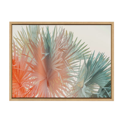 Sylvie Red Hot Summer Framed Canvas by Alicia Bock