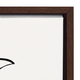 Sylvie Botanical Sketch Print No 2 Framed Canvas