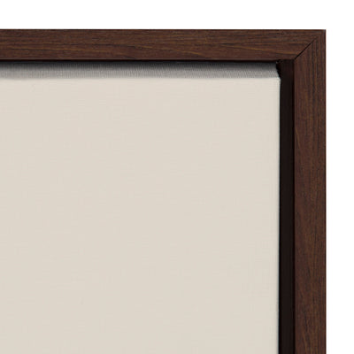Sylvie Mid Century Modern Mountains Blue Framed Canvas Set by kateandlaurel - product image 3 for Resin Society