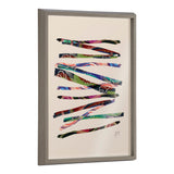 Blake Abstract Sticks 5 Framed Printed Glass by kateandlaurel - product image 7 for Resin Society