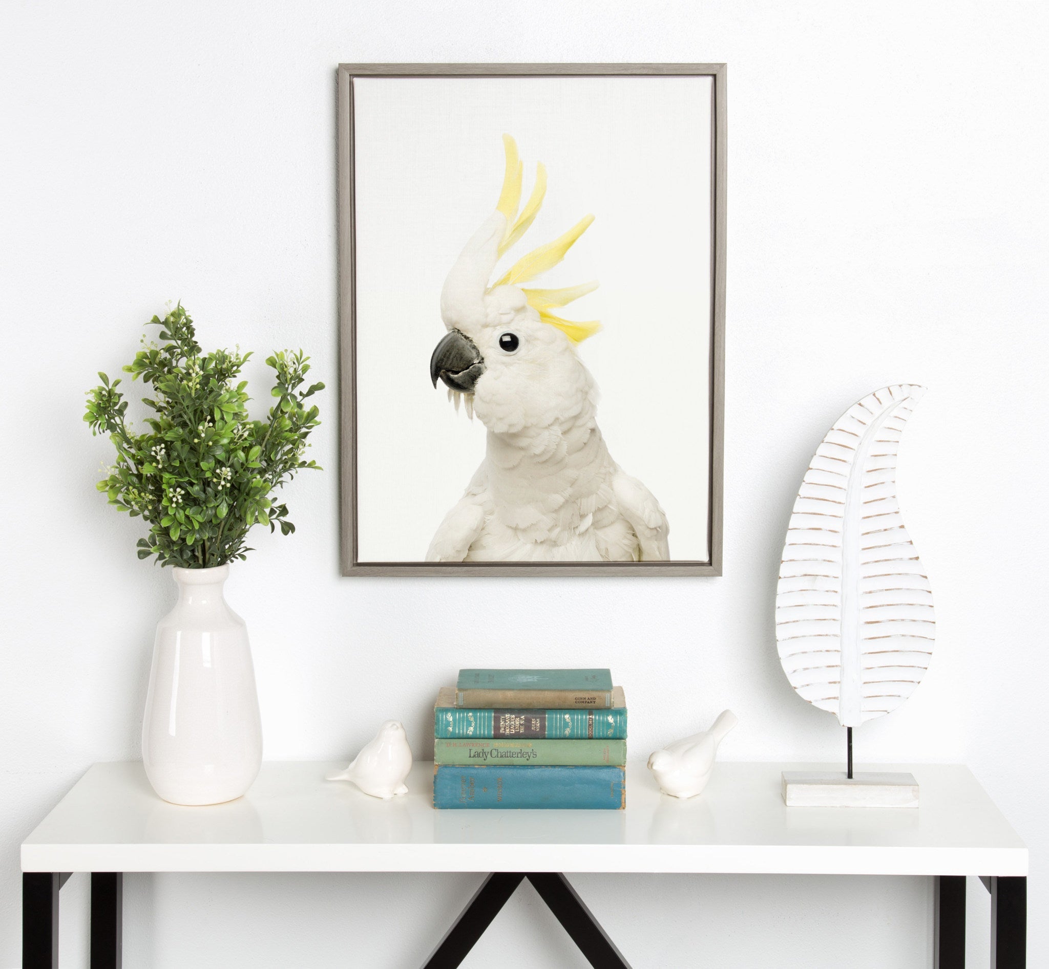 Sylvie Animal Studio Bird Framed Canvas by Amy Peterson Art Studio