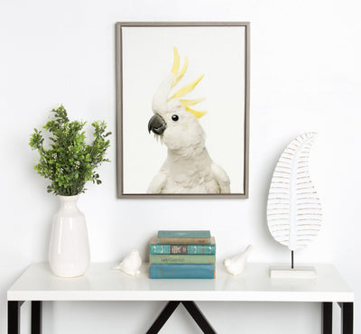 Sylvie Animal Studio Bird Framed Canvas by Amy Peterson Art Studio